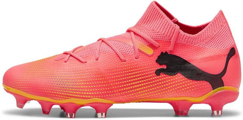 Puma - Future 7 Match Fg/ag Voetbalschoenen - Zwart - Gerecycled Materiaal