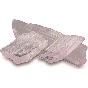 Kunziet roze ruw 250 gr. brokjes