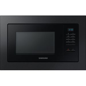 Samsung MS20A7013AB/EF, Ingebouwd, Solo-magnetron, 20 l, 850 W, Knoppen, Zwart