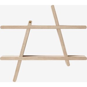 ANDERSEN Furniture - A-SHELF Medium Eiken wandplank, boekenplank - 52x9xh46