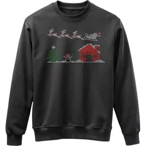 Kerst MEGA bling sweater- maat M