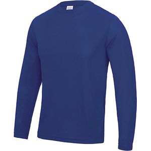 Just Cool Long Sleeve Cool T JC002 - Royal Blue - S