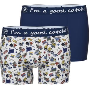 A Fish Named Fred boxershorts - 2-pack - L