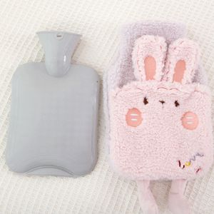 Warm waterfleszak - 800 ml - Kinderkruik - Konijn - Warm Water Kruik - Roze