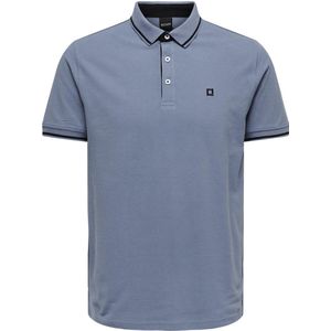 ONLY & SONS ONSFLETCHER LIFE SLIM SS POLO NOOS Heren Poloshirt - Maat M