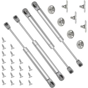 4 stuks gasveren 50 N/5 kg gasdrukdemper voor meubels softclose-scharnier gasveer voor keukenkast boekenkasten