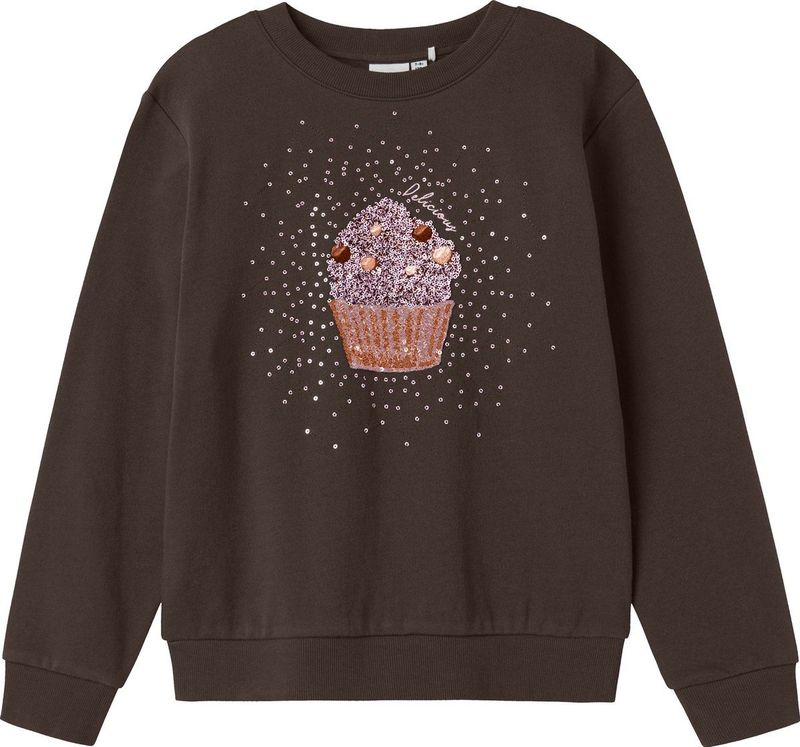 Name It - NUASA - Trui - Peppercorn - Regular Fit