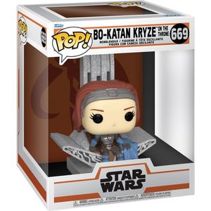 Pop Star Wars: Bo-Katan with Throne - Funko Pop #669