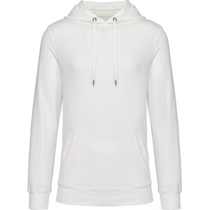 Native Spirit Ecologische uniseks sweater met capuchon French Terry NS416 - Washed Ivory - M