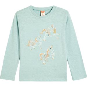 Ronde kraag Lange mouw T-shirt