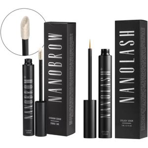 Nanolash - Wimperserum en Wenkbrauwserum Set - 3+5ml