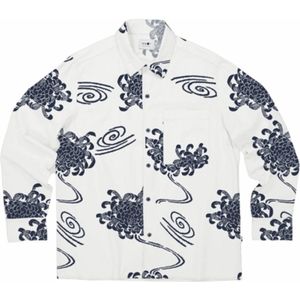 Shirt NN07 Men Julio LS White-M