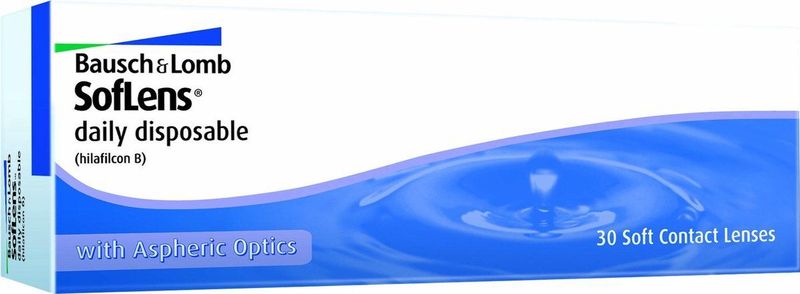 +5.75 - SofLens® Daily Disposable - 30 pack - Daglenzen - BC 8.60 - Contactlenzen