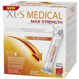 XL-S Medical Max Strength Afslanksupplement - 60 poedersticks - Eetlustremmer