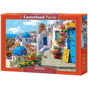 Spring in Santorini Puzzel (2000 stukjes)