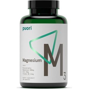 Puori - M3 - Magnesium - 180 capsules