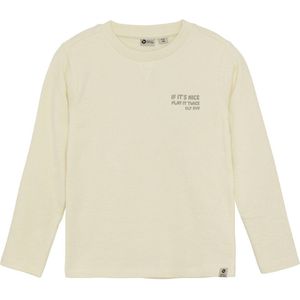 Daily7 - winter t-shirt - Wit - Longsleeve - Backprint