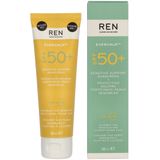 REN Evercalm Sensitive Support Sunscreen - Zonnebrand - SPF50+ - 50 ml