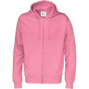 Cottover HOODIE FULL ZIP MAN - GOTS GECERTIFICEERD 141010 - Roze - M