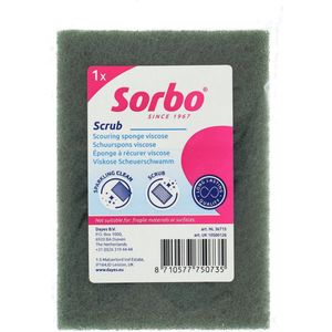 Sorbo - Schuurspons viscose - Groen