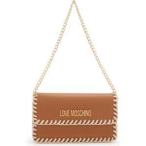 Love Moschino Cammello Dames Clutch/Handtas Kunstleer - Bruin