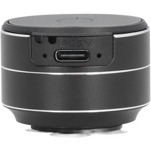 Bone Conduction Speaker, Portable Wireless Stereo Sound Creative Speaker with Suction Cup, BT5.3, Mini Speaker for Shower, Room, Bicycle, Car (BLACK)