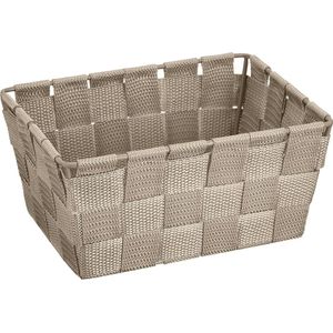 Wenko - Adria - Opbergmand - Taupe - Polypropyleen - 19 x 9 x 14 cm