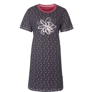 Irresistible Dames Nachthemd - Slaapkleedje - Blauw - Maat S