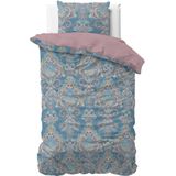 Sleeptime - Dekbedovertrek Giselle - Blauw - 140x220 + 1 Kussensloop 60x70