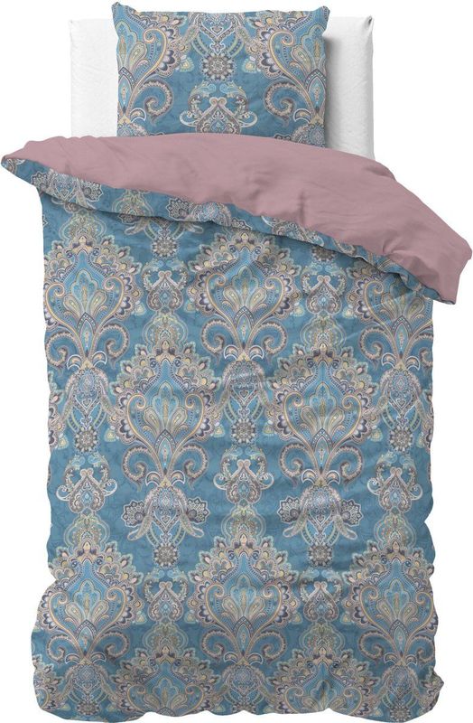 Sleeptime - Dekbedovertrek Giselle - Blauw - 140x220 + 1 Kussensloop 60x70