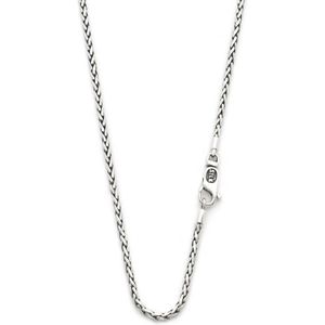 SILK Jewellery - Zilveren Collier / Ketting - Fox - 169.70 - Maat 70