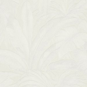 Palmboom behang Behang palmbomen Palm behang Vliesbehang Beige / Creme Zilver 962402 | Online behang winkel