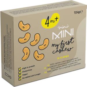 Vini Mini Cashew Startkit- In 6 stappen - Babyvoeding - 4+ mnd