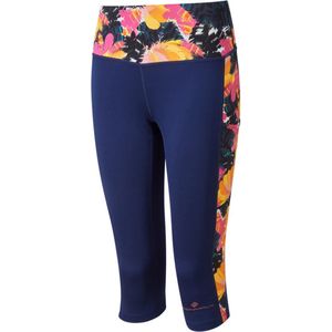 Ronhill Life Capri Dames - Sportbroeken - blauw/oranje - Vrouwen