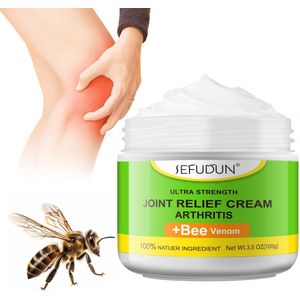 Sefudun (100 Gram) Bijengif Zalf voor Gewrichten en Spieren - Bee Venom Creme
