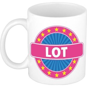 Lot naam koffie mok / beker 300 ml  - namen mokken