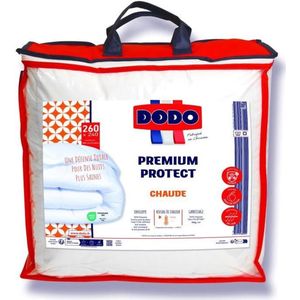 DODO - Warm dekbed 350 gr/m² - PREMIUM PROTECT - 240 x 260 cm - Wit