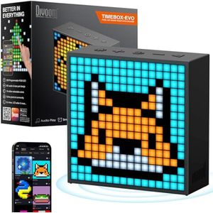 Draagbare Bluetooth-luidspreker met 256 LED-paneel en Pixel Art Functies