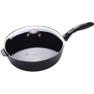 Swiss Diamond XD Sauteerpan - incl. Deksel - Ø 28 cm - 4.1 Liter - Zwart