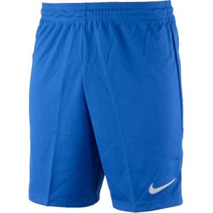 Nike Park Ii Knit Short Nb Sportshort Heren - Royal Blue/White - Maat S