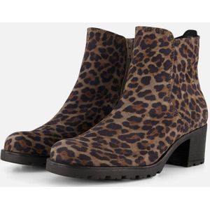 Gabor - Enkellaarsjes - Bruin - Suede