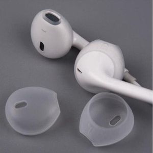 Oortips voor Airpods 1 & 2 - Airpods Eartips - Anti Slip Oordopjes - Siliconen Oortip - Transparant - 1 Paar - Airpods bescherming - Airpods hoesje - Airpods oortjes verzachten - Geen irritatie - Apple Airpods - Telefoon accessoires - Oortjes