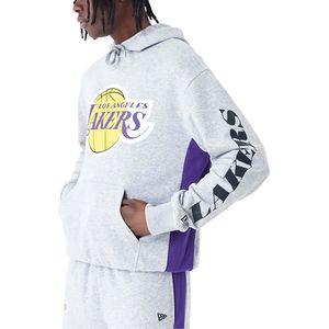 New Era Los Angeles Lakers Hoodie 60435495 - Kleur Grijs - Maat XL