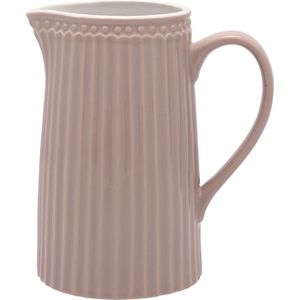 GreenGate Schenkkan / Waterkan Alice Hazelnoot bruin (1 Liter) H 17.6cm