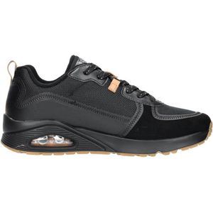 Skechers Uno - Layover Sneakers Laag - zwart - Maat 39