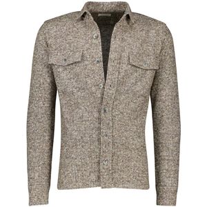 Gentiluomo - Overshirt - Bruin - Wolblend