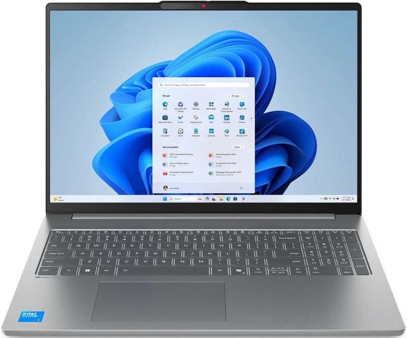 Lenovo IdeaPad Slim 5 16IRH10 Intel® Core™ i7 i7-13620H Laptop 40,6 cm (16"") WUXGA 24 GB DDR5-SDRAM 512 GB SSD Wi-Fi 6 (802.11ax) Windows 11 Home Engels Grijs