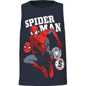 Spiderman - Tanktop - Jersey - Zacht - Rubberen Print