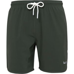 Zwemshort La V effen kleur olijfgroen 170-176 (S)