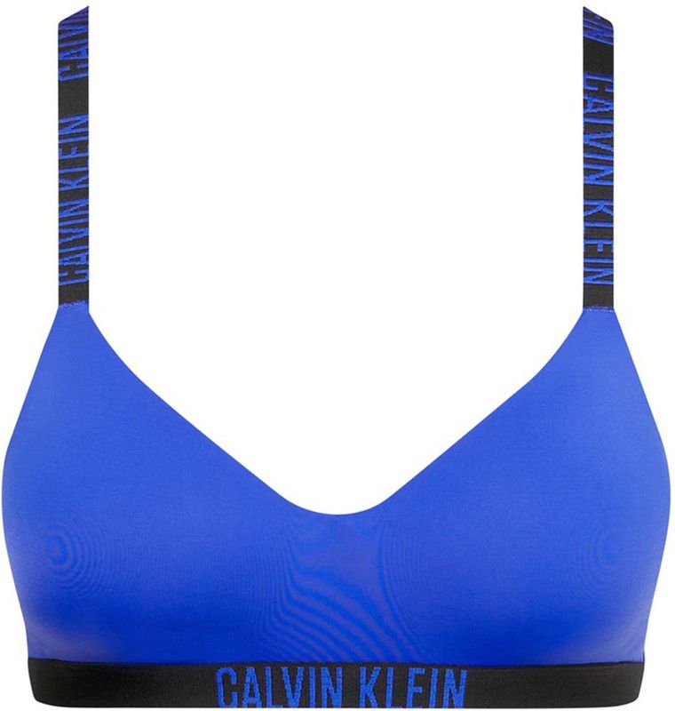 Calvin Klein Underwear Lghtly Lined Sportbeha Blauw S Vrouw